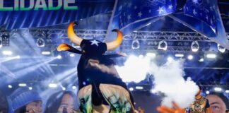 Caprichoso brilha em ensaio e promete espetáculo no sábado 19