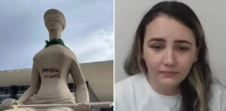 STF marca data de julgamento de Débora, a pichadora de estátua nos atos golpistas