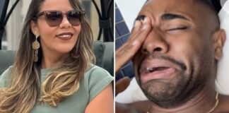 Mani Rego debocha na web após vencer processo contra Davi Brito