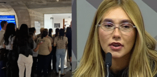 Influenciadora Virgínia Fonseca depõe na CPI das Bets; funcionários do Senado se aglomeram para ver a famosa