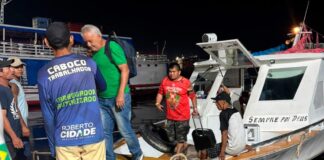 Passageiros chegam a Manaus após várias panes em lancha e prometem ação judicial contra empresa