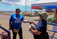 Festival de Parintins 2025: Detran-AM realiza ação informativa para turistas no porto de Parintins