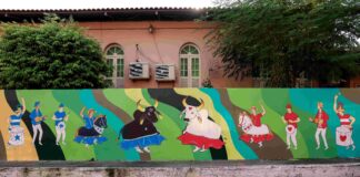 Parintins: Pinturas do projeto Galeria Cidade Aberta chegam à fase final