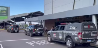 Tiroteio e pânico em tentativa de assalto em joalheria no Amazonas Shopping