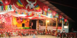 Garantido: primeiro ensaio é ‘simulado de arena’