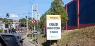 Começa a valer em Manaus multa por infração registrada pelos radares