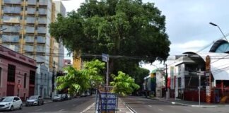 Avenida no Centro de Manaus será interditada para lazer aos domingos