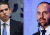 Hugo Motta sinaliza que Eduardo Bolsonaro deve deixar de ser deputado: ‘Não há mandato à distância’
