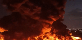 Incêndio que durou mais de 30 horas está controlado, diz Bombeiros