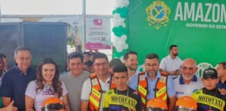 Detran-AM contempla Urucurituba com 80 kits de segurança para mototaxistas e 71 selecionados para a CNH Social