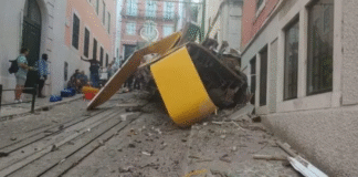 Elevador turístico de Lisboa despenca e deixa ao menos 15 mortos