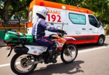 Motorista bêbado atropela jovem na frente de empresa no Distrito Industrial