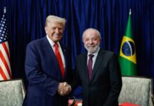 Trump cancela tarifa de 40% sobre café e carne após conversa com Lula