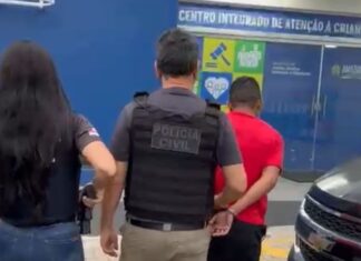 Criança de 8 anos faz desenho na escola e padrasto é preso por estupro