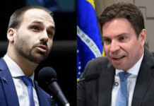 Câmara cassa mandato de Eduardo Bolsonaro e Ramagem