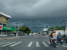 Previsão indica chuva intensa e variação térmica em Manaus
