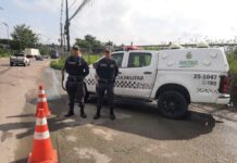 Mulher e criança são encontrados na rua após agressão; PMAM prende suspeito em flagrante