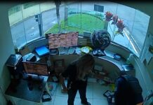 Disparo de arma em guarita quase termina tragédia e gera pânico em condomínio de Manaus