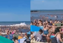 ‘Tsunami meteorológico’ deixa um morto e dezenas de feridos no litoral da Argentina