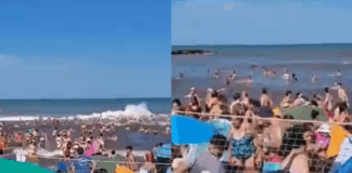 ‘Tsunami meteorológico’ deixa um morto e dezenas de feridos no litoral da Argentina