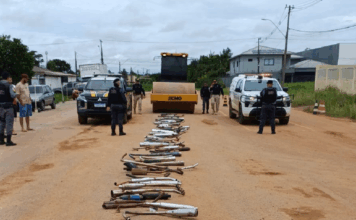 Operação Descarga Livre destrói 200 equipamentos em Humaitá
