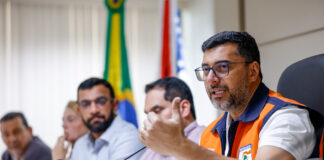 Cheia no Amazonas: Wilson Lima alinha ações de prevenção e pronta-resposta