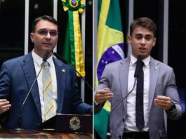 PCdoB do Amazonas aciona Justiça para barrar título a Flávio Bolsonaro e Nikolas Ferreira
