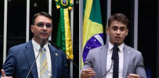 PCdoB do Amazonas aciona Justiça para barrar título a Flávio Bolsonaro e Nikolas Ferreira