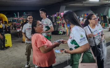 Carnaval na Floresta 2026: Ação do Detran-AM conscientiza a população no desfile das escolas de samba do Grupo Especial