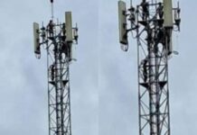 Perigo: crianças escalam torre de 50 metros no interior do Amazonas