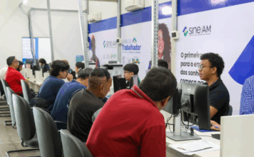 Amazonas divulga 175 vagas de emprego para esta quinta-feira